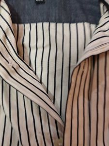 Stylish Striped Button-Down Shirt