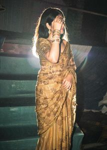 sequin beautiful saree newly colout