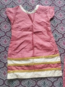 Cute Ethnic Kurta And Pant Set