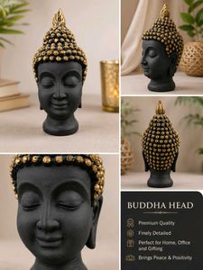 Zen Buddha Head Showpiece