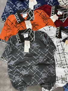 Burberry Men's Red Polo Shirt