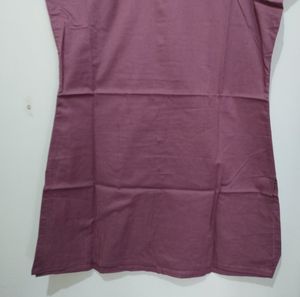 Sritika Burnt brick Or Mauve color kurti