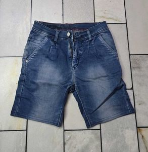 Blue Denim Shorts