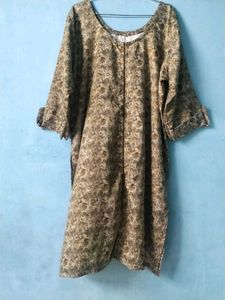 Floral Print Kurta
