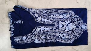 Elegant Navy Blue Kurta