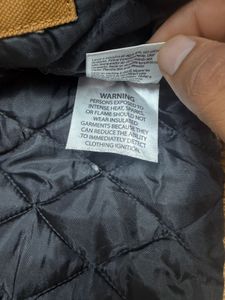 Carhartt Brown Lined Hooded Jacket