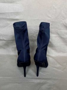 Black Sock Boots with Heels