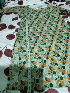 Floral Print Kurta