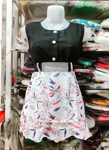 Chic Black Top with Detachable Cape sleeves