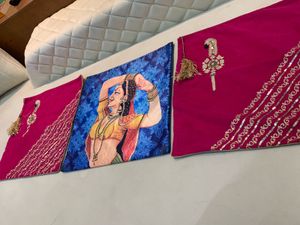 3 Piece Set Cushion Covers