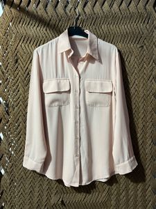 Double J Pink Georgette Shirt
