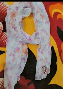 Chic Butterfly Print Dupatta