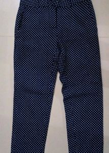 Blue Color Skinny Jean With Polka Dot|| Lucy Brand
