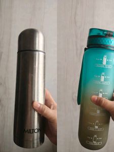 2 - Milton & Motivational Water Bottle Set