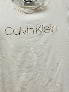 ck supersoft white tshirt