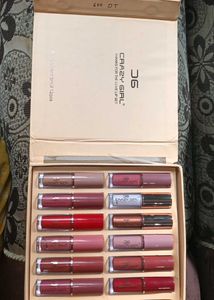 Crazy Girl Liquid Lipstick Set of 12