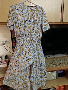 Floral Wrap Dress