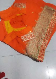 saree with blouse