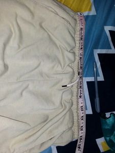 Nude Color Cargo Trousers For Women