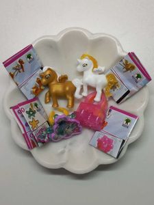 Set of Unicorns and Accessories Kinder Joy Toy