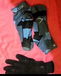RDX Socks & Glove Set combo