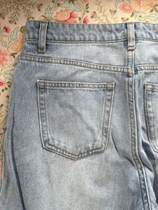 Light Wash Wide Leg Jeans