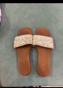 Embellished Flat Sandals
