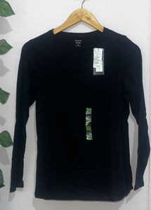 Black Long Sleeve Top