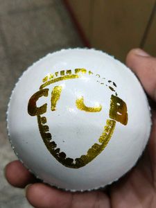 lether ball white.. duse bal