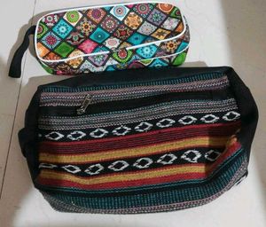 Boho Style Pouches Set