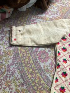 TwoPure Cotton Khadi Degain Kurti
