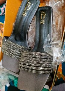 Sparkling Embellished Mules