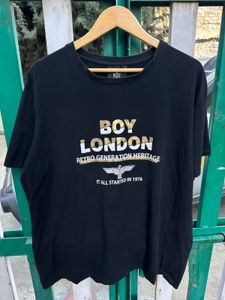 Boy London Black Graphic Tee