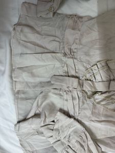 Elegant Ruffle Front Blouse