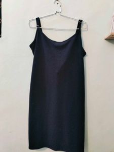 Sleeveless Black Casual Dress (free delivery)
