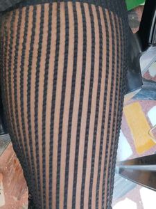Sheer Striped Leggings