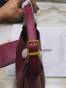 YSL MAROON WITH POUCH 👝❤️