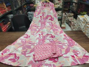 Floral Print Kurta Set
