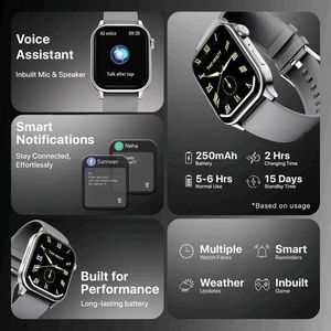 Fire-Boltt Rise Bluetooth Calling Smart Watch