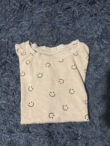 Smiley Face Graphic Tee