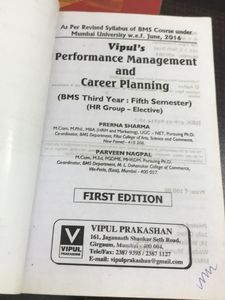TYBMS Performance Management And Career Planni