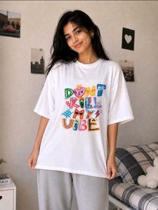 Graphic Print Oversized T-Shirt