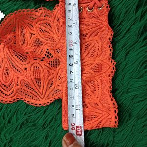 Exquisite Orange🆕🎁 Lace Bralette