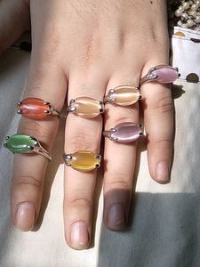 Assorted Gemstone Rings Set