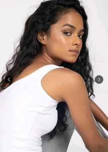 White One-Shoulder Ribbed Tank Top