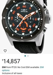 INVICTA CHORONOGRAPH WATCH.