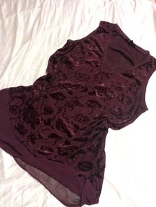 Long Coffee Brown Top (Women)