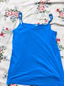 Vibrant Blue Spaghetti Strap Camisole