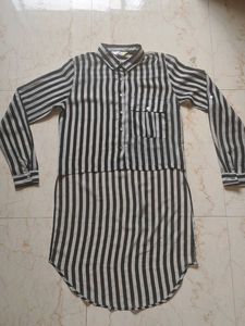 Striped Longline Shirt