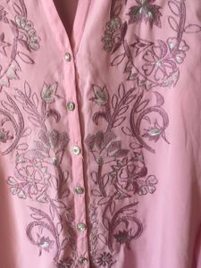 Thread Embroidery Kurti